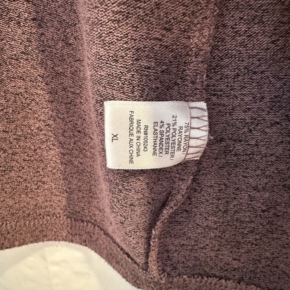 Rose colored open drape cardigan - Picture 4 of 4